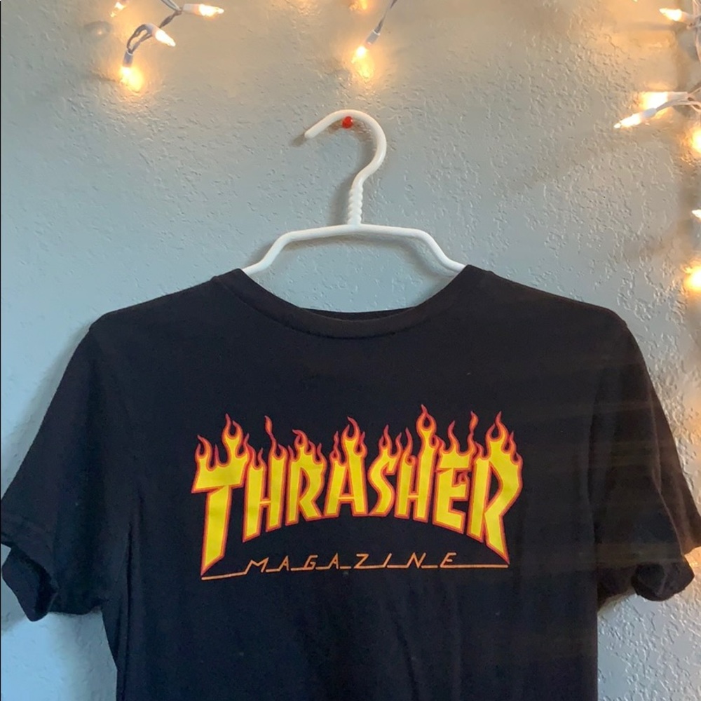 Thrasher shirt, size small.